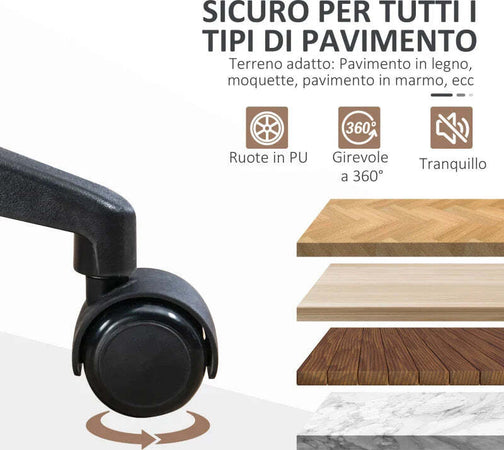 Sedia-da-Ufficio-Ergonomica-con-Altezza-Regolabile,-Braccioli-Ribaltabili-e-Tessuto-a-Rete,-Nero-NB6921-704V00BKNB6