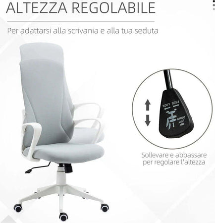 Sedia-da-Ufficio-Ergonomica-con-Altezza-Regolabile-e-Funzione-di-Inclinazione,-62x56x110-119.5-cm-TR9921-637V00LGTR9