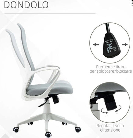 Sedia-da-Ufficio-Ergonomica-con-Altezza-Regolabile-e-Funzione-di-Inclinazione,-62x56x110-119.5-cm-TR9921-637V00LGTR9