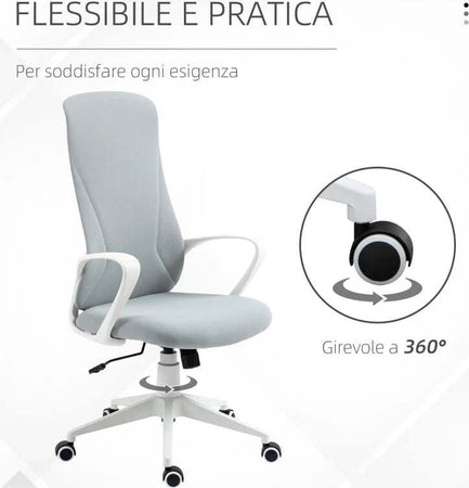 Sedia-da-Ufficio-Ergonomica-con-Altezza-Regolabile-e-Funzione-di-Inclinazione,-62x56x110-119.5-cm-TR9921-637V00LGTR9
