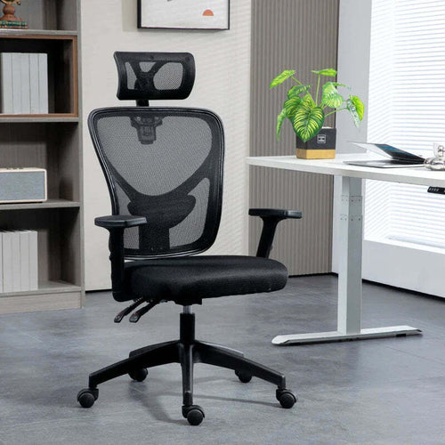 Sedia-da-Ufficio-Ergonomica-con-Altezza-Regolabile,-Supporto-Lombare-e-Poggiatesta,-66x61x106-116cm-Nero-GH9921-404V01BKGH9
