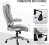 Sedia-da-Ufficio-Ergonomica-con-Imbottitura,-Altezza-Regolabile-e-5-Ruote,-70x71x113-121-cm,-Grigio-UL3920-063GYUL3