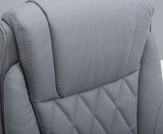Sedia-da-Ufficio-Ergonomica-con-Imbottitura,-Altezza-Regolabile-e-5-Ruote,-70x71x113-121-cm,-Grigio-UL3920-063GYUL3