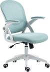 Sedia-da-Ufficio-Ergonomica-con-Schienale-a-Rete-e-Altezza-Regolabile,-65.5x61.5x88-97.5cm,-Azzurro-NJ3921-511V01BUNJ3