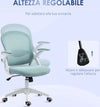 Sedia-da-Ufficio-Ergonomica-con-Schienale-a-Rete-e-Altezza-Regolabile,-65.5x61.5x88-97.5cm,-Azzurro-NJ3921-511V01BUNJ3