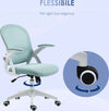 Sedia-da-Ufficio-Ergonomica-con-Schienale-a-Rete-e-Altezza-Regolabile,-65.5x61.5x88-97.5cm,-Azzurro-NJ3921-511V01BUNJ3