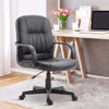 Sedia-da-Ufficio-Ergonomica-e-Girevole,-Poltrona-da-Ufficio-con-Altezza-Regolabile-in-Similpelle-60×60×90-99cm-Nero-YU2921-114YU2
