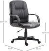 Sedia-da-Ufficio-Ergonomica-e-Girevole,-Poltrona-da-Ufficio-con-Altezza-Regolabile-in-Similpelle-60×60×90-99cm-Nero-YU2921-114YU2