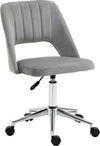 Sedia-da-Ufficio-Ergonomica-e-Girevole,-Sedia-Imbottita-per-Scrivania-con-Altezza-Regolabile,-Grigio-49x60x79-91cm-DR2921-481V80GYDR2