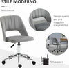 Sedia-da-Ufficio-Ergonomica-e-Girevole,-Sedia-Imbottita-per-Scrivania-con-Altezza-Regolabile,-Grigio-49x60x79-91cm-DR2921-481V80GYDR2