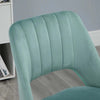 Sedia-da-Ufficio-Ergonomica-e-Girevole,-Sedia-Imbottita-per-Scrivania-con-Altezza-Regolabile,-Verde-Petrolio-49x60x79-91cm-UH4921-481GNUH4