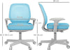 Sedia-da-Ufficio-Ergonomica-e-Reclinabile-ad-Altezza-Regolabile-con-5-Rotelle,-55x48x82.5-94.5-cm,-Azzurra-KQ8921-690V01LBKQ8
