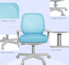 Sedia-da-Ufficio-Ergonomica-e-Reclinabile-ad-Altezza-Regolabile-con-5-Rotelle,-55x48x82.5-94.5-cm,-Azzurra-KQ8921-690V01LBKQ8