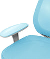 Sedia-da-Ufficio-Ergonomica-e-Reclinabile-ad-Altezza-Regolabile-con-5-Rotelle,-55x48x82.5-94.5-cm,-Azzurra-KQ8921-690V01LBKQ8
