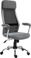 Sedia-da-Ufficio-Ergonomica-Girevole,-Altezza-Regolabile-e-Dondolamento,-Poltrona-in-Tessuto-a-Rete-65x67x119-129cm-Grigio-DF4921-385CGFD4