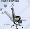 Sedia-da-Ufficio-Ergonomica-Girevole,-Sedia-da-Scrivania-con-Rotelle,-Poggiapiedi-Retrattile-e-Reclinabile-135°,-Altezza-Regolabile,-Grigio-YH8921-437YH8