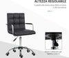 Sedia-da-Ufficio-Ergonomica-in-pelle-PU-Nero,-Sedia-da-Studio-con-5-Ruote-Girevoli,-Imbottitura-e-Altezza-Regolabile,-52.5x54x84-99cm-ML402-0697ML4