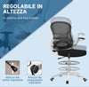 Sedia-da-Ufficio-Ergonomica-in-Tessuto-Traspirante-con-Altezza-Regolabile-e-Braccioli-Ribaltabili,-59x65x110-130-cm-JK6921-628V00BKJK6