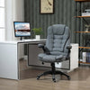 Sedia-da-Ufficio-Ergonomica-Reclinabile,-Altezza-Regolabile-e-Dondolamento,-Poltrona-Girevole-con-Ruote,-65x72x110-120cm,-Grigio-HG4921-416HG4