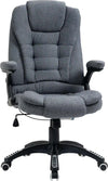 Sedia-da-Ufficio-Ergonomica-Reclinabile,-Altezza-Regolabile-e-Dondolamento,-Poltrona-Girevole-con-Ruote,-65x72x110-120cm,-Grigio-HG4921-416HG4