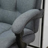 Sedia-da-Ufficio-Ergonomica-Reclinabile,-Sedia-Direzionale-con-Schiena-Alta,-Poltrona-Ufficio-con-Poggiatesta-e-Poggiapiedi-Estraibile,-66x76x112-120cm,-Grigio-ED2921-282GYED2