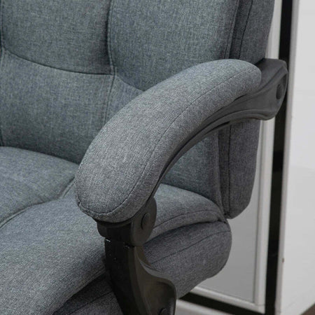 Sedia-da-Ufficio-Ergonomica-Reclinabile,-Sedia-Direzionale-con-Schiena-Alta,-Poltrona-Ufficio-con-Poggiatesta-e-Poggiapiedi-Estraibile,-66x76x112-120cm,-Grigio-ED2921-282GYED2