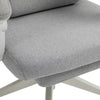 Sedia-da-Ufficio-Ergonomica,-Sedia-da-Scrivania-con-Rotelle,-Cuscino-Lombare,-Poggiatesta-e-Poggiapiedi-Estraibile,-Grigia-62x68x117-127cm-YH1921-253YH1