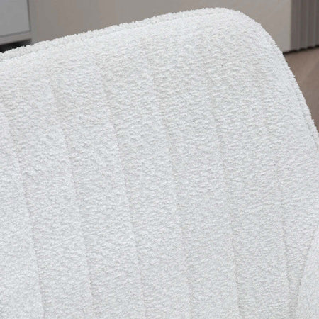 Sedia-da-Ufficio-in-Tessuto-con-Altezza-Regolabile,-Seduta-Girevole-e-Ruote,-Bianco-HU8921-713V00WTHU8