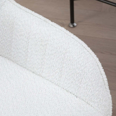 Sedia-da-Ufficio-in-Tessuto-con-Altezza-Regolabile,-Seduta-Girevole-e-Ruote,-Bianco-HU8921-713V00WTHU8