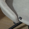 Sedia-da-Ufficio-in-Velluto-Grigio-con-Altezza-Regolabile,-Sedia-Ergonomica-Girevole-a-360°-e-Ruote,-50x58x77-87cm-JH1921-488GYHJ1