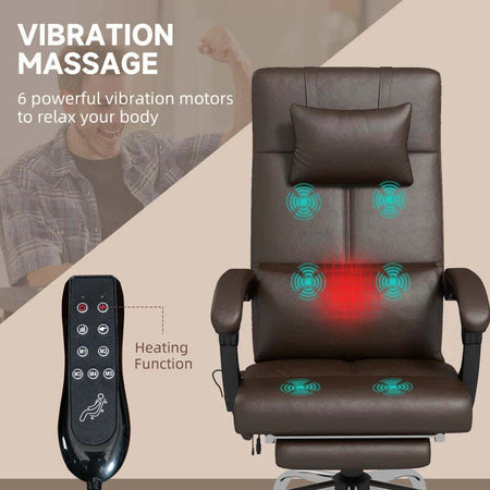 Sedia-da-Ufficio-Massaggiante-ad-Altezza-Regolabile-con-Poggiapiedi-e-Telecomando,-66x67x115-123-cm,-Marrone-WD9921-659V90DRWD9