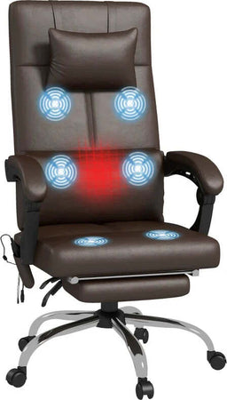 Sedia-da-Ufficio-Massaggiante-ad-Altezza-Regolabile-con-Poggiapiedi-e-Telecomando,-66x67x115-123-cm,-Marrone-WD9921-659V90DRWD9