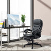 Sedia-da-Ufficio-Massaggiante-in-Similpelle-con-Presa-USB,-64x69x107-115cm,-Nero-CV5921-592BKCV5