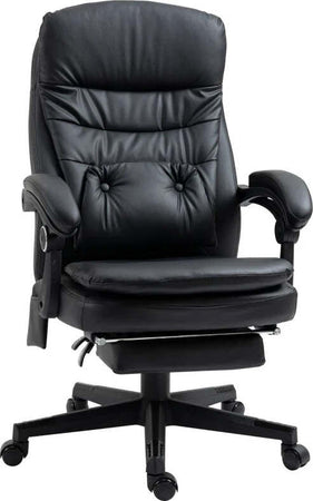 Sedia-da-Ufficio-Massaggiante-in-Similpelle-con-Presa-USB,-64x69x107-115cm,-Nero-CV5921-592BKCV5
