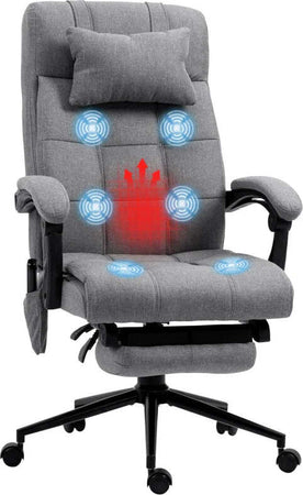 Sedia-da-Ufficio-Reclinabile-e-Riscaldante-con-6-Punti-Massaggio-e-5-Modalità,-Grigio-NH8921-658V90GYNH8