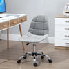 Sedia-Girevole-,-Design-Ergonomico-e-Regolabile-Senza-Braccioli,-Grigio,-59x59x81-91cmED3921-366GYED3