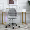 Sedia-Girevole-,-Design-Ergonomico-e-Regolabile-Senza-Braccioli,-Grigio,-59x59x81-91cmED3921-366GYED3