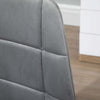 Sedia-Girevole-,-Design-Ergonomico-e-Regolabile-Senza-Braccioli,-Grigio,-59x59x81-91cmED3921-366GYED3