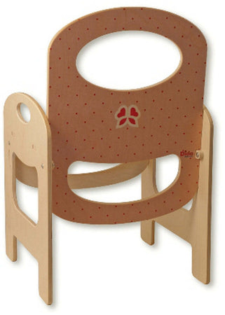 Sedia in Legno per Bambini - Pois per Cameretta Dida