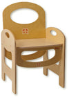 Sedia in Legno per Bambini - Pois per Cameretta Dida