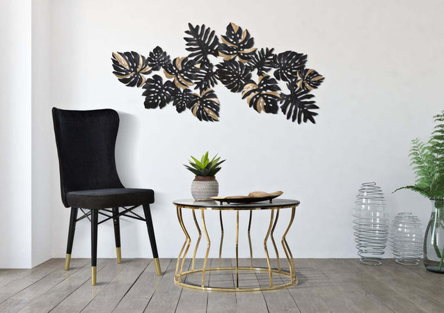 Sedia-Mimoza-Nera-Set-2Pz-Cm--40X65X99