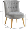Sedia-Moderna-per-Soggiorno-e-Sala-da-Pranzo-con-Seduta-Imbottita-e-Tessuto-Vellutato,-60x66x79-cm,-Grigia-poltrona-poltroncina-salotto-camera-ufficio-studio-F839-618V00GYA