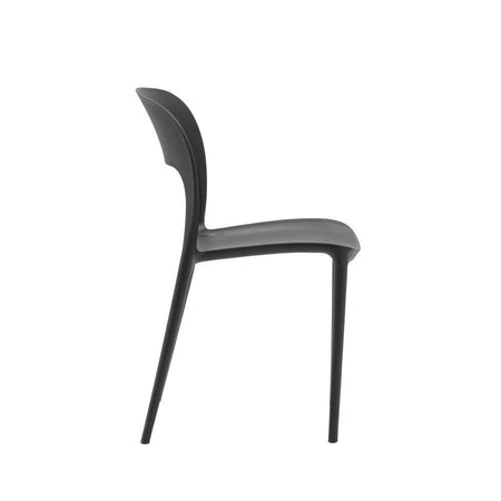 Sedia in Polipropilene Roma impilabile da interno ed esterno