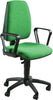 Sedia operativa Jupiter - con ruote e braccioli - verde - Unisit Casa e cucina/Arredamento/Studio/Sedie e Sgabelli/Sedie da scrivania Eurocartuccia - Pavullo, Commerciovirtuoso.it
