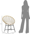 Sedia-Panama-Grid-C/Cuscino-Cm-72X56,5X88