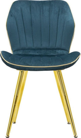 Sedia-Paris-Space-Ottanio-/Gold-Set-2-Pz-Cm-46X58X77
