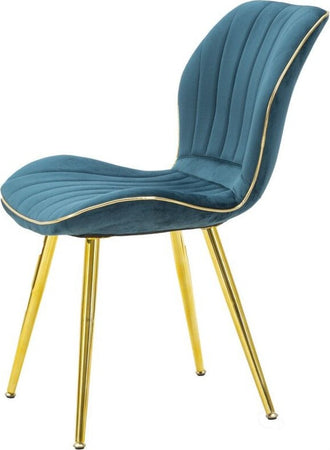 Sedia-Paris-Space-Ottanio-/Gold-Set-2-Pz-Cm-46X58X77