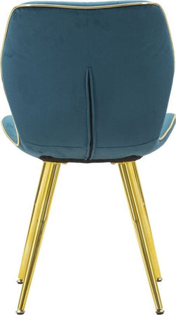 Sedia-Paris-Space-Ottanio-/Gold-Set-2-Pz-Cm-46X58X77