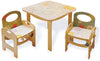 Sedia Per Bambino - Fiori Per Cameretta In Legno