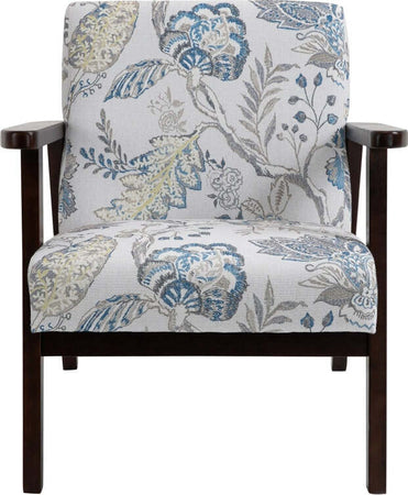 Sedia-per-Soggiorno-Poltroncina-Imbottita-con-Braccioli-in-Legno-e-Tessuto-Traspirante-per-Casa-e-Ufficio,-a-Fiori,-68.5x78.5x75cm-poltrona-soggiorno-salotto-camera-studio-F835-288A